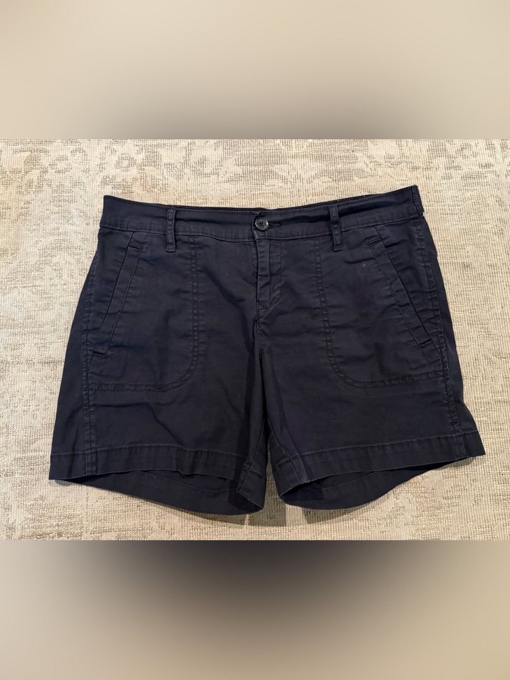 Banana Republic Navy Cotton Shorts